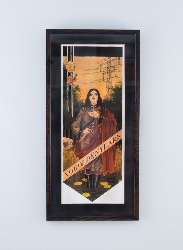 Japan Black Stain picture frame artwork by Chris Conn