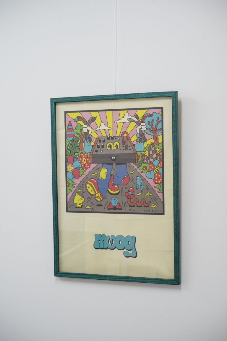 Custom Blue Stain picture frame