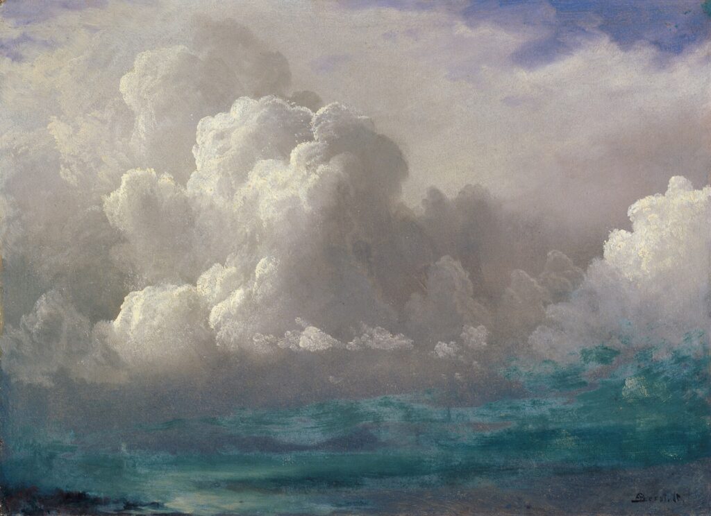 Albert Bierstadt Storm Clouds c.1880